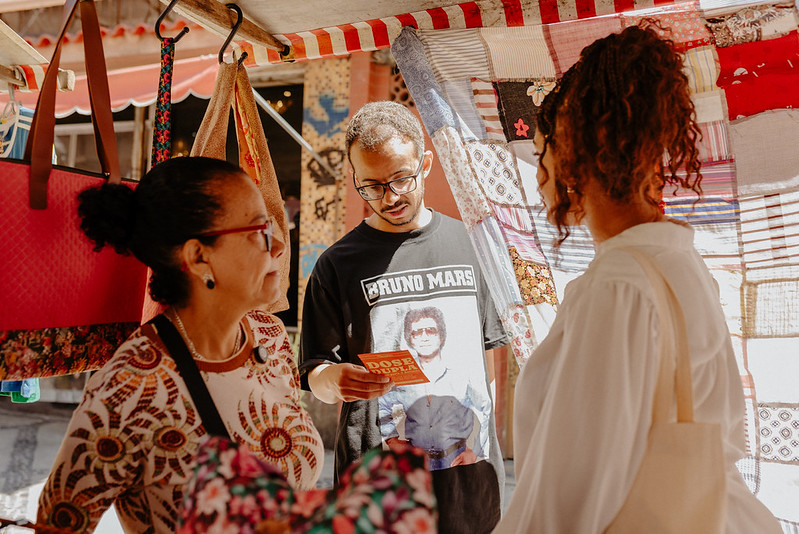Campanha de mobilização #VotoDuploNoSenado. Foto: Gabi Leite