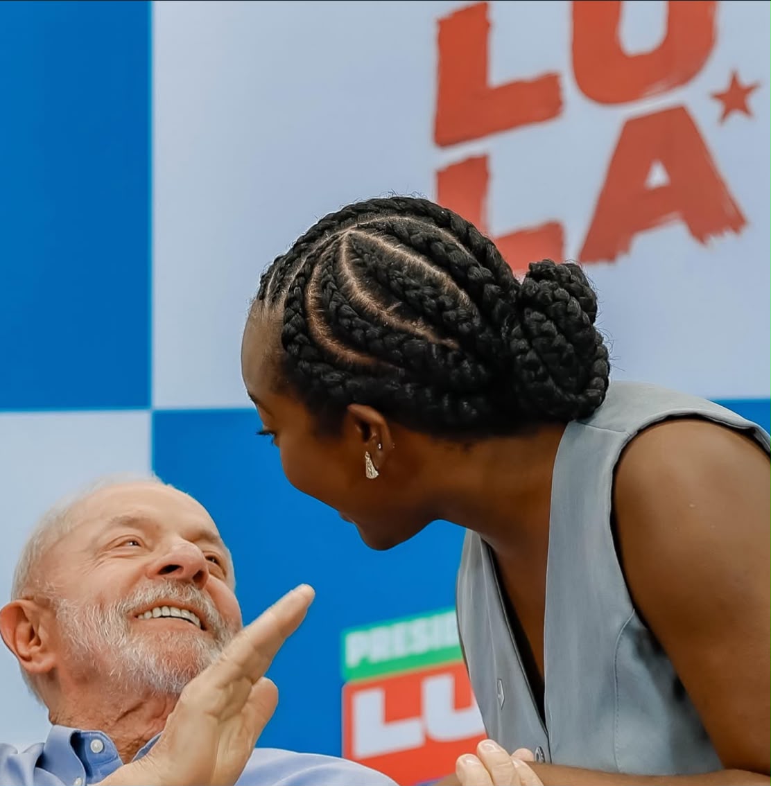 Presidente Luiz Inácio (PT) e deputada federal Ana Elisa (PT-MG).
