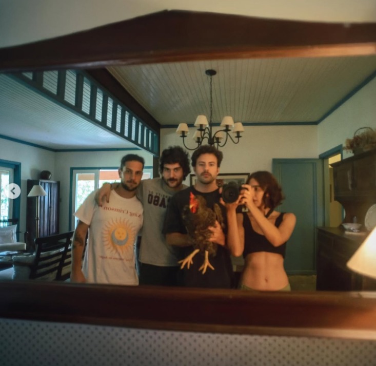 Capa do álbum foto em grupo