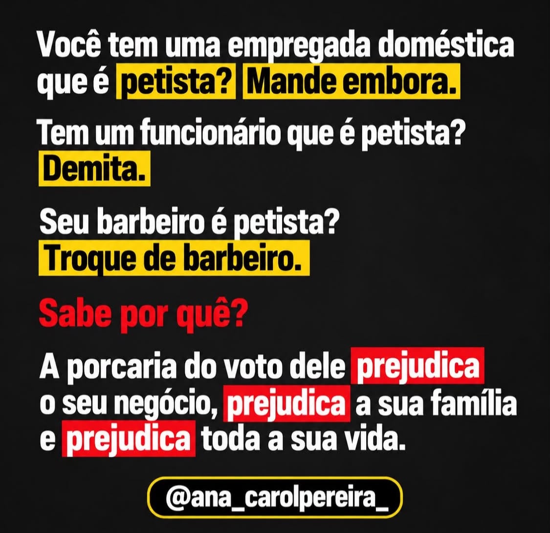 ‘Demita um petista’: O dia em que a extrema direita declarou guerra ao trabalhador brasileiro