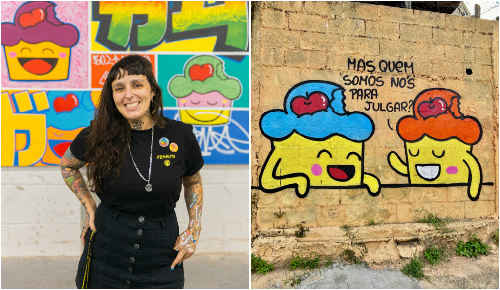 Artista Raquel Bolinho é criadora das artes de cupcakes que ocupan rusas e BH. Foto: Acervo
